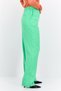 Women Regular Fit Brand Logo Dress Pants, Lime Green - 4