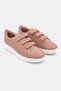 Women Rally Quick Velcro Casual Shoes, Dark Brown