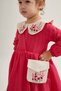 Girls' Lavender Dress (Bag Gift Included) - 4