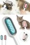 Cat Dog Massage Silicone Hair Removal Collection Brush with Wet Wipe Apparatus - 5