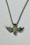 Shining in the Dark Phosphorescent Angel Winged Heart Necklace bbk53 - 8