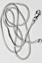 Italian flat snake fishbone model stainless steel necklace scb25k