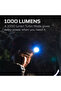 مصباح أمامي Einstein 1000 Lumen Flex قابل لإعادة الشحن عبر USB مع خاصية التحكم الذكي في الطاقة ومقاوم للماء - 3