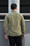 York Linen Men's Shirt - Khaki - 4