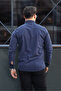 York Linen Men's Shirt - Navy Blue - 4