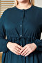 Women's Plus Size Buttoned Belmando Dress - 4