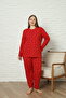 Battal Long Sleeve Women's Pajama Set - 5