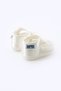 Non-Slip Sole Velcro Floral Satin First Step Baby Booties - 4