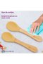 Bamboo Spoon Set, - Honey - 4