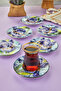 6-Piece Stackable Tea Plate Disaster Series Set / Coasters - 2