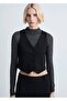 Slim striped vest