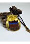 Macrame Ethnic Design Necklace with Gold Owl Figure No 12,13,14 - 3