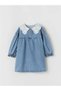 Girl's Denim Jeans Light Blue Dress