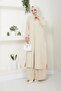 Women's Long Double Hijab Tunic Set - 4