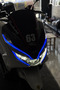 Blue Color Headlight Design Foil for Honda Pcx (2018-2020 Model Years)