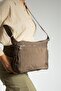 Klinkir Women's Messenger Bag Multi-Pocket 25*20 cm Water Repellent Fabric Cross Strap Shoulder Bag - 3