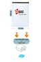 Vacuum Storage Bag (XXL)(3 Pcs) 73 cm X 130 cm - Flip-Top Lid - Double Duvet - 3
