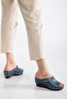 Ygzt01 Genuine Leather Orthopedic Anatomical Extra Comfortable Heel Spur Slippers - 2