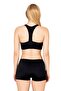 Women's Geometric Patterned Bikini Set with Gathering Shorts - 3
