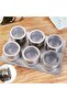 Abu Julia Magnetic Steel Spice Jars - 4