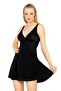 Women's Silhouette Black Collar Sister Head Dress