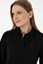 Women's Black Long Sleeve Basic Shirt 50288851 -Vr046 - 2