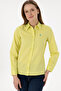 Women's Pistachio Green Long Sleeve Basic Shirt 50288851 -Vr087 - 3