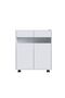 Banette 2-door Laundry Cabinet - White L70xw35xh78.9cm - 3