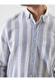 LCWAIKIKI Classic Regular Fit Long Sleeve Striped Men's Shirt - 3