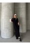 Women's Dress Comfortable Fit with Side Slits Modal Pique Single Jersey Fabric - Tiril Tiril Drapes and Doesn'T Show Undergarments - 3