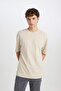 Men's T-Shirt X3926Az/Bg757 Beige - 3