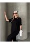 Women's Dress Comfortable Fit with Side Slits Modal Pique Single Jersey Fabric - Tiril Tiril Drapes and Doesn'T Show Undergarments - 6