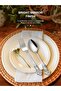 5PCS Gorgeous Retro Royal Silverware Set, Stainless Steel Flatware Cutlery Set, Utensil Set - 4
