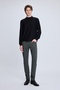 Khaki Dynamic Fit Cotton 5 Pocket Canvas Trousers - 2