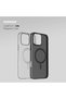 Lite Caseform Magnetic Case iPhone 16 Plus (Transparent Black) - 3
