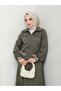 Biker Jacket Skirt Suit with Ribbed Waist