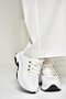 U 239032604   White Fabric Thick Sole Sports Shoes Sneakers - 4