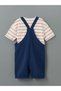 Lcw Kids Crew Neck Boys T-Shirt and Salopet 2-Piece - 2