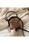 Vanilla Avenue Brown Leather Detailed Suede Look Mini Daily Women's Bag - 2