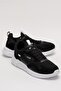 Men's Daily Comfortable Walking Sports Shoes Black - White - 2