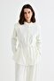 Edna Padded Shirt Ecru - 2