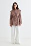 Edna Padded Shirt Marshala - 2