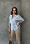 Women's Polka Dot Textured Shirt - 4