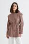 Edna Padded Shirt Marshala