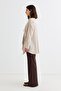Cod Flounce Tie-Up Shirt Stone - 3