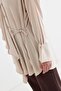 Cod Flounce Tie-Up Shirt Stone - 4