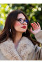 Ultra Flexible Minimalist Design Lightweight Thin Frame Black Blue Light Protection Round Glasses - 7