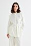 Edna Padded Shirt Ecru