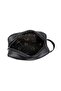 Men's Black Cosmetic Makeup Shaving Bag Men's Handbag - 7