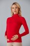 IŞIL 4533-Fisherman Collar Pregnant Viscose Lycra Badi - 4